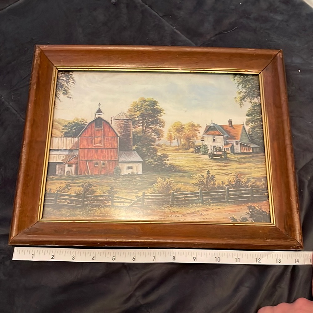 Antique farm house pic